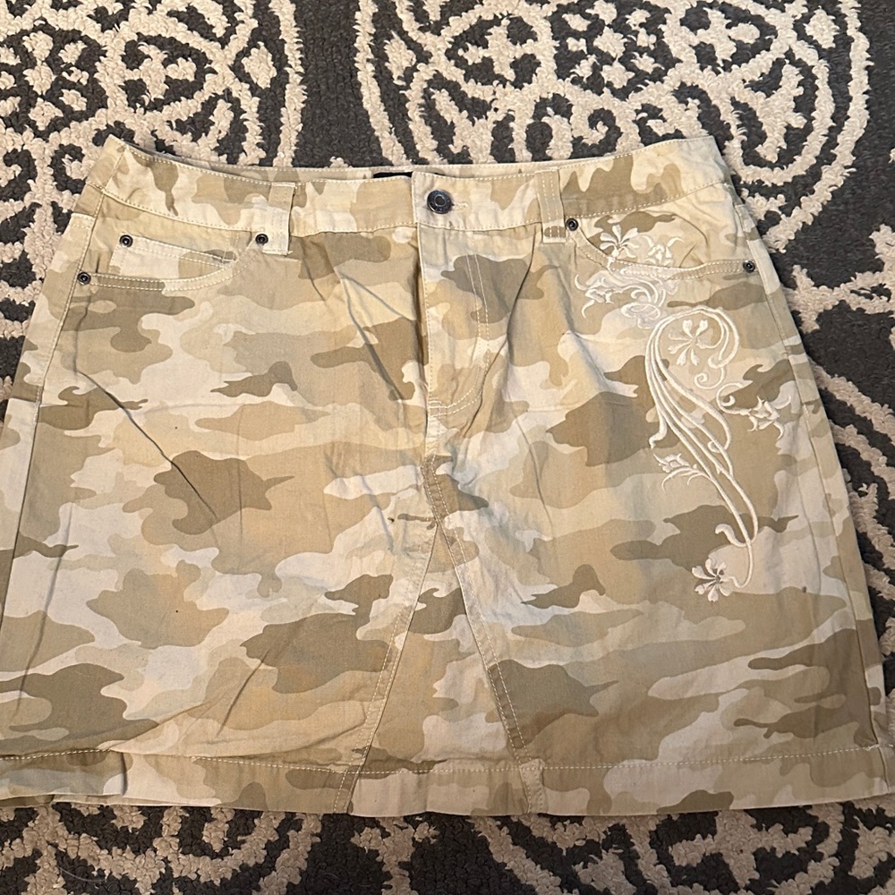 Sonoma Tan Camouflage Skirt